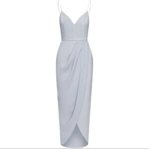 Shona Joy Core Cocktail Dress Powder Blue Size 8